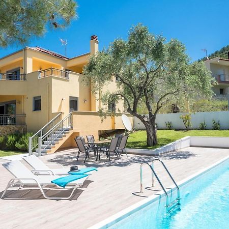 Louloudis Pool Villa Σκάλα Ραχωνίου Εξωτερικό φωτογραφία