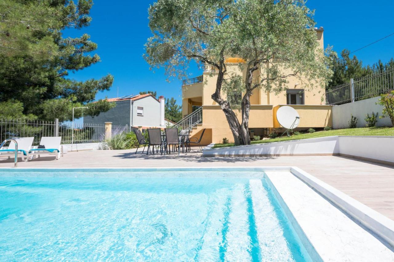 Louloudis Pool Villa Σκάλα Ραχωνίου Εξωτερικό φωτογραφία