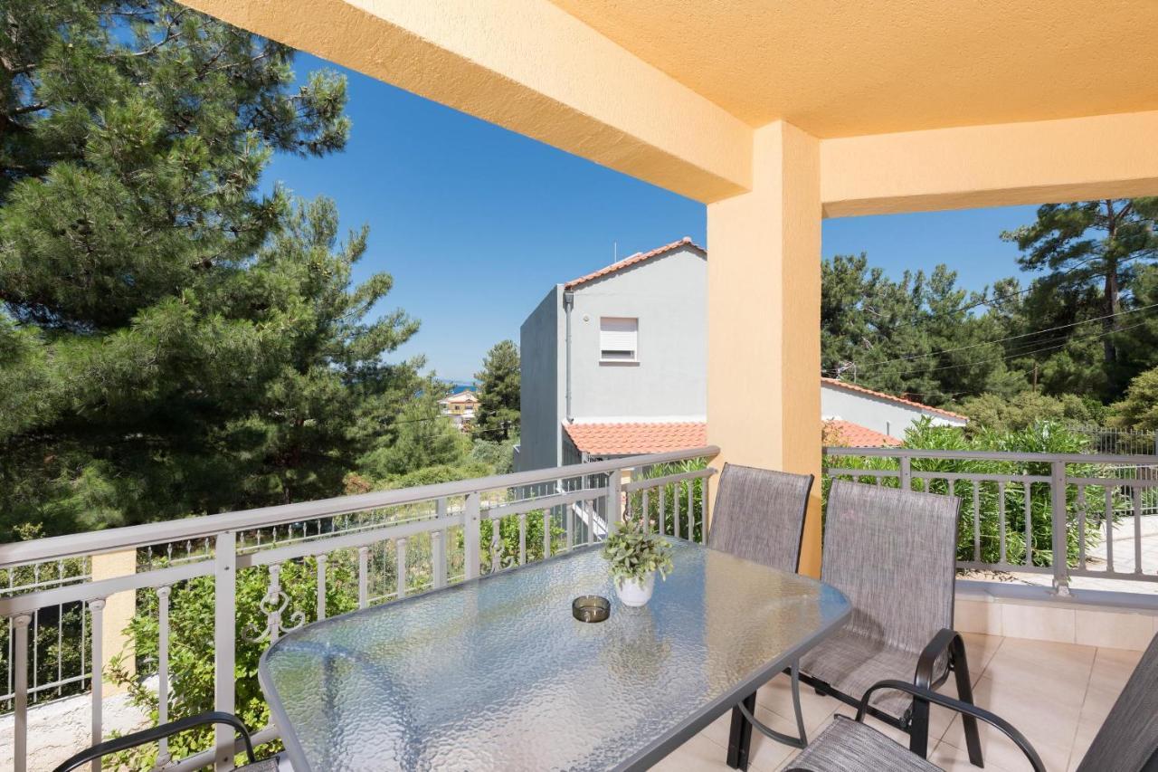 Louloudis Pool Villa Σκάλα Ραχωνίου Εξωτερικό φωτογραφία