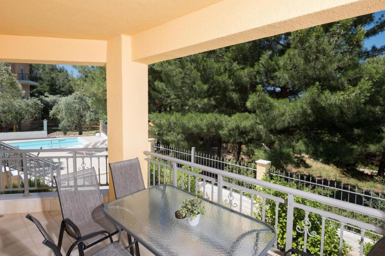 Louloudis Pool Villa Σκάλα Ραχωνίου Εξωτερικό φωτογραφία