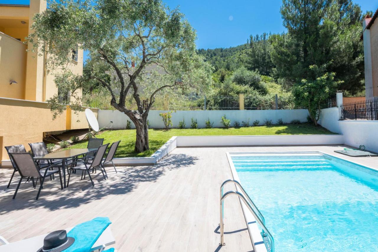 Louloudis Pool Villa Σκάλα Ραχωνίου Εξωτερικό φωτογραφία