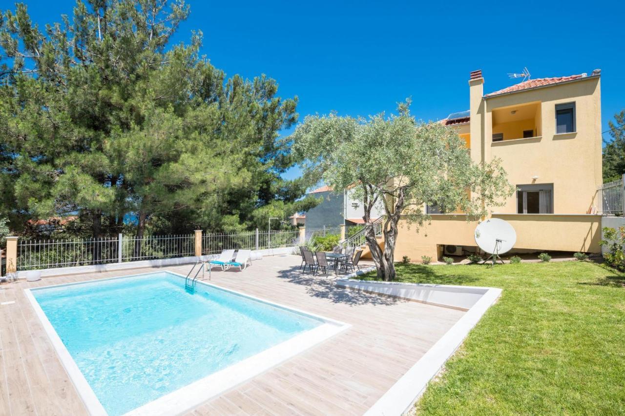 Louloudis Pool Villa Σκάλα Ραχωνίου Εξωτερικό φωτογραφία
