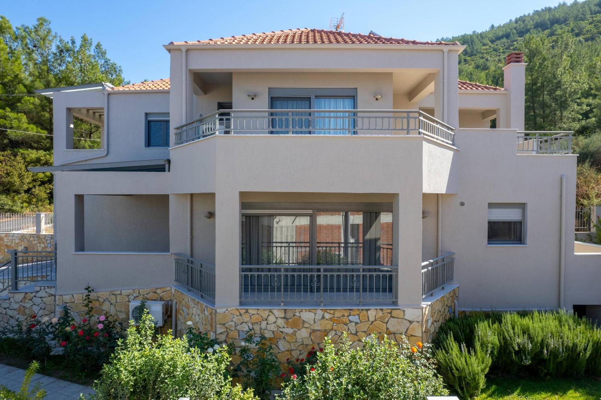 Louloudis Pool Villa Σκάλα Ραχωνίου Εξωτερικό φωτογραφία