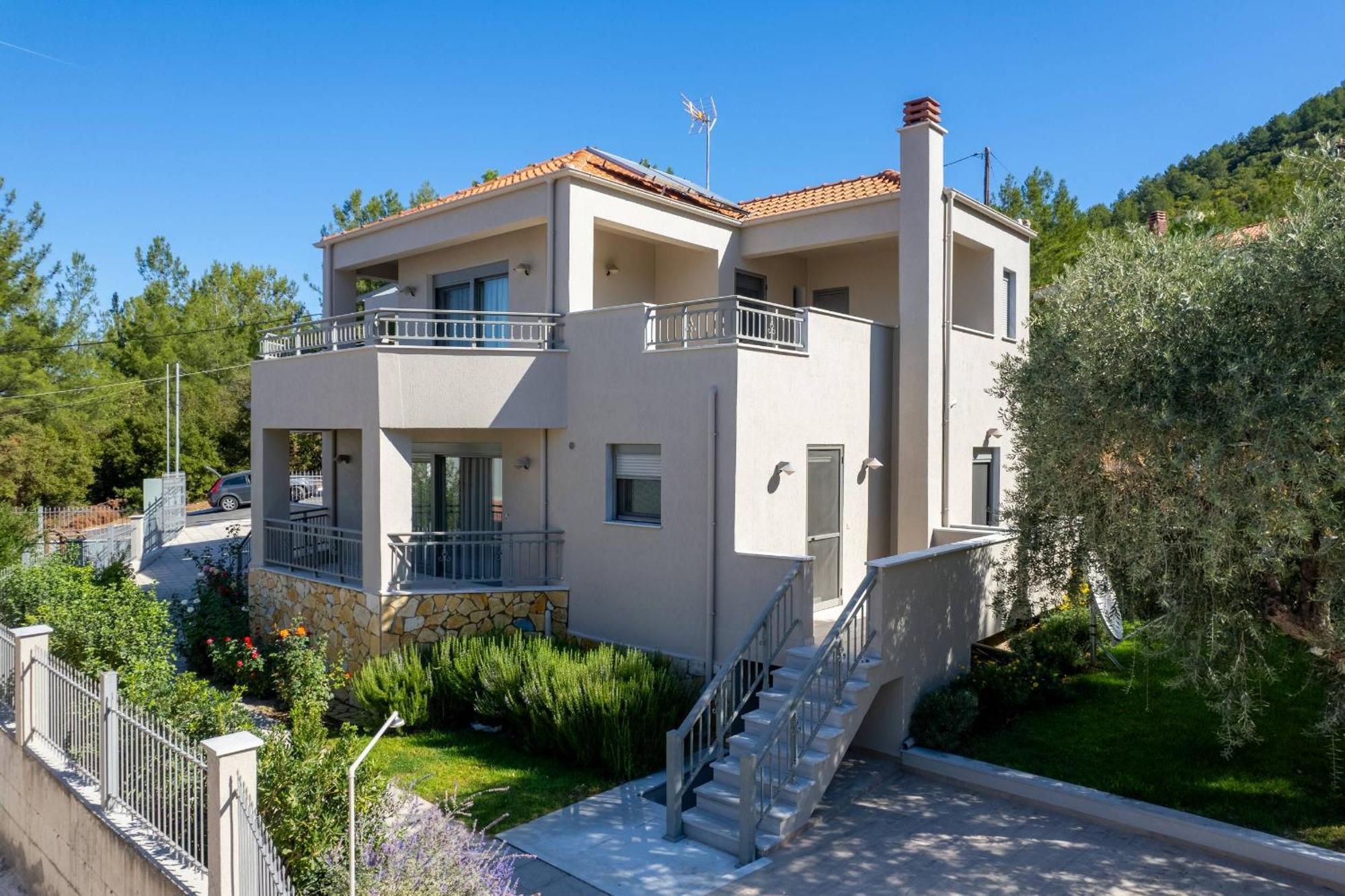 Louloudis Pool Villa Σκάλα Ραχωνίου Εξωτερικό φωτογραφία