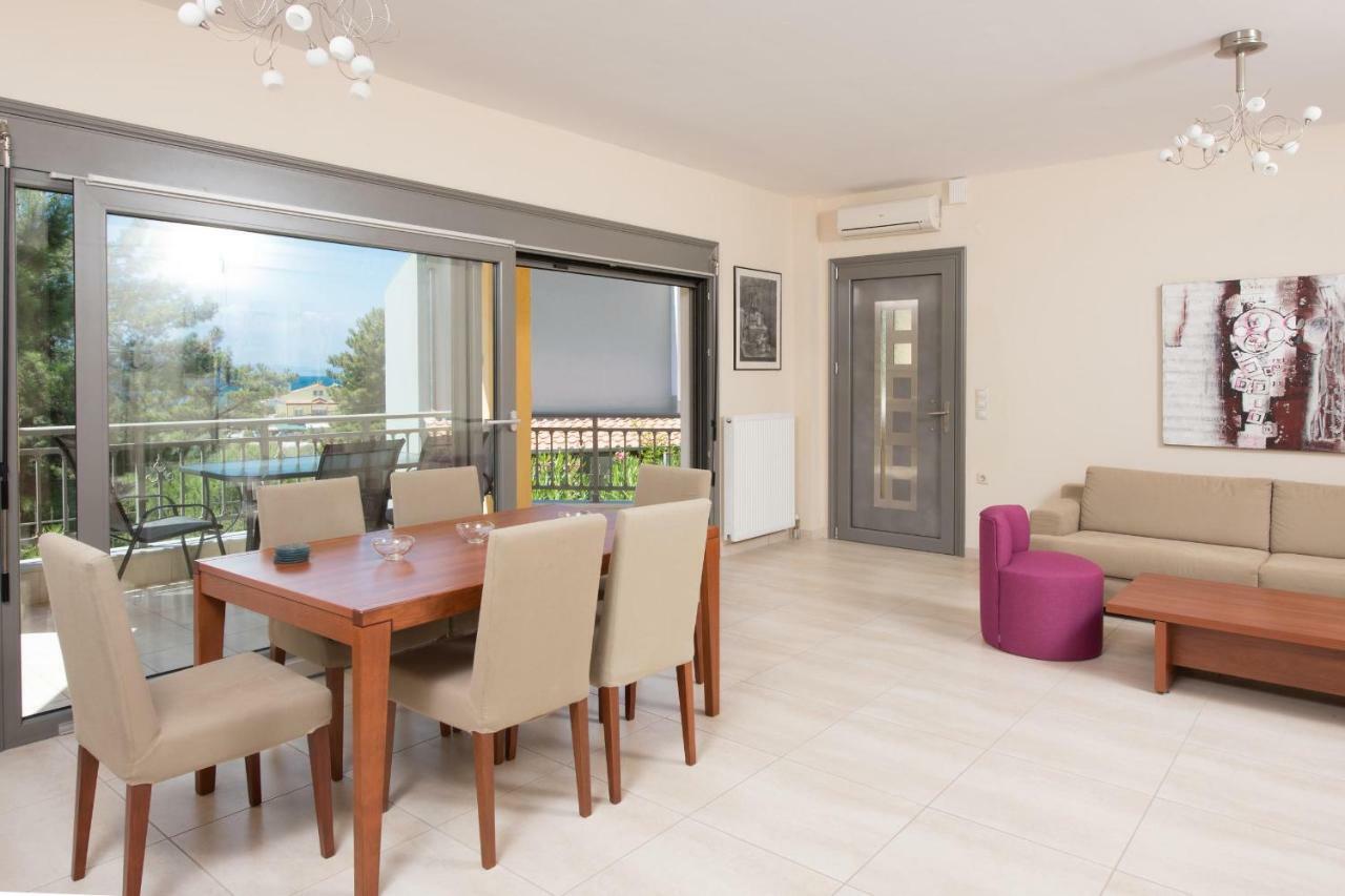 Louloudis Pool Villa Σκάλα Ραχωνίου Εξωτερικό φωτογραφία